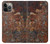 W2714 Rust Steel Texture Graphic Printed Case Cover Custodia e Flip Case per iPhone 14 Pro Max