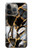 W3419 Gold Marble Graphic Print Case Cover Custodia e Flip Case per iPhone 14 Pro Max