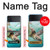 W1377 Ocean Sea Turtle Case Cover Custodia e Flip Case per Samsung Galaxy Z Flip 4
