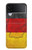 W2935 Germany Flag Map Case Cover Custodia e Flip Case per Samsung Galaxy Z Flip 4