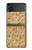 W2987 Cream Cracker Biscuits Case Cover Custodia e Flip Case per Samsung Galaxy Z Flip 4