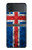 W3000 Iceland Football Soccer Case Cover Custodia e Flip Case per Samsung Galaxy Z Flip 4