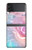 W3050 Vintage Pastel Flowers Case Cover Custodia e Flip Case per Samsung Galaxy Z Flip 4