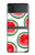 W3236 Watermelon Pattern Case Cover Custodia e Flip Case per Samsung Galaxy Z Flip 4