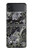 W3251 Batik Flower Pattern Case Cover Custodia e Flip Case per Samsung Galaxy Z Flip 4