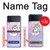 W3256 Cute Unicorn Cartoon Case Cover Custodia e Flip Case per Samsung Galaxy Z Flip 4