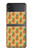 W3258 Pineapple Pattern Case Cover Custodia e Flip Case per Samsung Galaxy Z Flip 4
