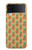 W3258 Pineapple Pattern Case Cover Custodia e Flip Case per Samsung Galaxy Z Flip 4