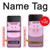 W3269 Pig Cartoon Case Cover Custodia e Flip Case per Samsung Galaxy Z Flip 4
