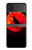 W3328 Crow Red Moon Case Cover Custodia e Flip Case per Samsung Galaxy Z Flip 4