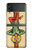 W3377 Tarot Card Hanged Man Case Cover Custodia e Flip Case per Samsung Galaxy Z Flip 4