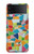 W3391 Abstract Art Mosaic Tiles Graphic Case Cover Custodia e Flip Case per Samsung Galaxy Z Flip 4