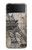 W3416 Eiffel Tower Blueprint Case Cover Custodia e Flip Case per Samsung Galaxy Z Flip 4