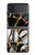 W3419 Gold Marble Graphic Print Case Cover Custodia e Flip Case per Samsung Galaxy Z Flip 4