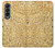 W1625 Egyptian Coffin Texts Case Cover Custodia e Flip Case per Samsung Galaxy Z Fold 4