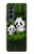W2441 Panda Family Bamboo Forest Case Cover Custodia e Flip Case per Samsung Galaxy Z Fold 4