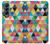 W3049 Triangles Vibrant Colors Case Cover Custodia e Flip Case per Samsung Galaxy Z Fold 4