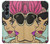 W3171 Girls Pop Art Case Cover Custodia e Flip Case per Samsung Galaxy Z Fold 4