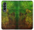W3202 Radioactive Nuclear Hazard Symbol Case Cover Custodia e Flip Case per Samsung Galaxy Z Fold 4