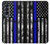 W3244 Thin Blue Line USA Case Cover Custodia e Flip Case per Samsung Galaxy Z Fold 4