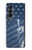 W3450 US Flag Liberty Statue Case Cover Custodia e Flip Case per Samsung Galaxy Z Fold 4