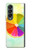 W3493 Colorful Lemon Case Cover Custodia e Flip Case per Samsung Galaxy Z Fold 4