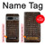 W2850 Brown Skin Alligator Graphic Printed Case Cover Custodia e Flip Case per Google Pixel 7
