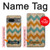W3033 Vintage Wood Chevron Graphic Printed Case Cover Custodia e Flip Case per Google Pixel 7