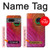 W3201 Pink Peacock Feather Case Cover Custodia e Flip Case per Google Pixel 7