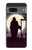W3262 Grim Reaper Night Moon Cemetery Case Cover Custodia e Flip Case per Google Pixel 7