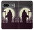 W3262 Grim Reaper Night Moon Cemetery Case Cover Custodia e Flip Case per Google Pixel 7