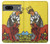 W3458 Strength Tarot Card Case Cover Custodia e Flip Case per Google Pixel 7