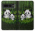 W2441 Panda Family Bamboo Forest Case Cover Custodia e Flip Case per Google Pixel 7 Pro