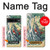 W2491 Hokusai Kirifuri Waterfall at Kurokami Case Cover Custodia e Flip Case per Google Pixel 7 Pro