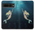 W3250 Mermaid Undersea Case Cover Custodia e Flip Case per Google Pixel 7 Pro
