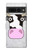 W3257 Cow Cartoon Case Cover Custodia e Flip Case per Google Pixel 7 Pro