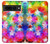 W3292 Colourful Disco Star Case Cover Custodia e Flip Case per Google Pixel 7 Pro