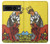 W3458 Strength Tarot Card Case Cover Custodia e Flip Case per Google Pixel 7 Pro