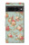 W3910 Vintage Rose Case Cover Custodia e Flip Case per Google Pixel 7 Pro