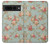 W3910 Vintage Rose Case Cover Custodia e Flip Case per Google Pixel 7 Pro