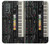 W0061 Synthesizer Case Cover Custodia e Flip Case per Motorola Moto G Power 2022, G Play 2023