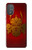 W0820 Samurai Mask Helmet Case Cover Custodia e Flip Case per Motorola Moto G Power 2022, G Play 2023