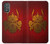 W0820 Samurai Mask Helmet Case Cover Custodia e Flip Case per Motorola Moto G Power 2022, G Play 2023