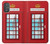 W2059 England British Telephone Box Minimalist Case Cover Custodia e Flip Case per Motorola Moto G Power 2022, G Play 2023