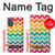 W2362 Rainbow Colorful Shavron Zig Zag Pattern Case Cover Custodia e Flip Case per Motorola Moto G Power 2022, G Play 2023