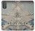 W3350 Utagawa Hiroshige Drum Bridge Yuhi Hill in Meguro Case Cover Custodia e Flip Case per Motorola Moto G Power 2022, G Play 2023