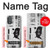 W3615 Airline Boarding Pass Art Case Cover Custodia e Flip Case per Motorola Moto G Power 2022, G Play 2023