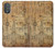 W3868 Aircraft Blueprint Old Paper Case Cover Custodia e Flip Case per Motorola Moto G Power 2022, G Play 2023
