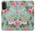W2178 Flower Floral Art Painting Case Cover Custodia e Flip Case per Motorola Moto G52, G82 5G