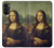 W3038 Mona Lisa Da Vinci Painting Case Cover Custodia e Flip Case per Motorola Moto G52, G82 5G